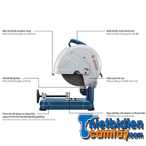 Máy cắt sắt Bosch GCO 200