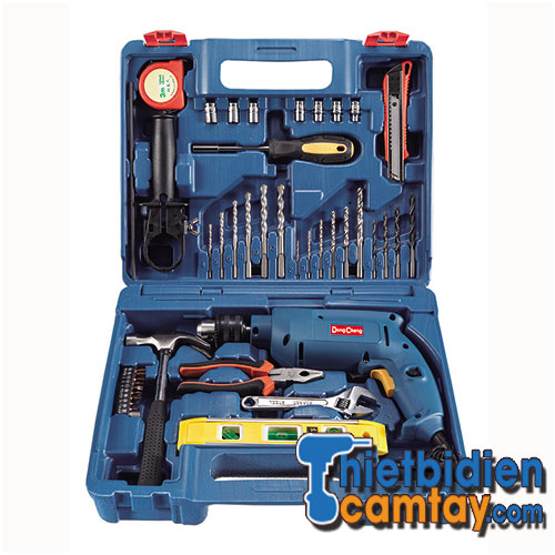 bộ máy khoan 100 chi tiết dongcheng djz04 13